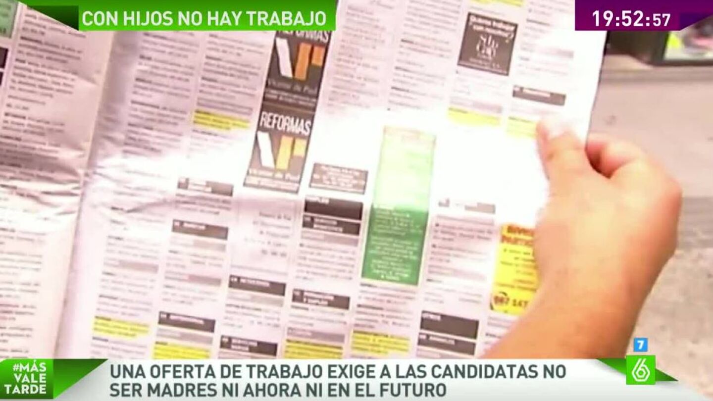 Pol&eacute;mico anuncio buscando peluquera