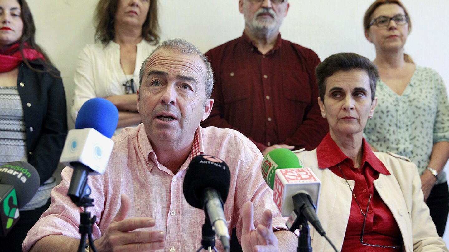 El diputado de Podemos al Parlamento por la isla de Tenerife, Francisco Deniz