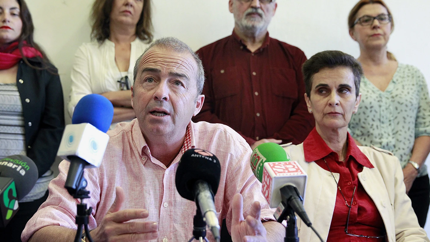 El diputado de Podemos al Parlamento por la isla de Tenerife, Francisco Deniz El diputado de Podemos al Parlamento por la isla de Tenerife, Francisco Deniz