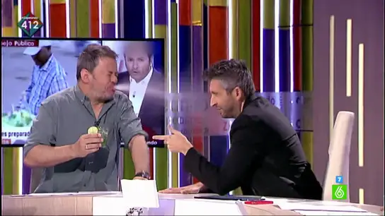 Frank Blanco, después de que le escupiera Miki Nadal: "¿Qué te puedo decir Miki? Gracias por compartir algo más que tu opinión conmigo" Frank Blanco, después de que le escupiera Miki Nadal: "¿Qué te puedo decir Miki? Gracias por compartir algo más que tu opinión conmigo"