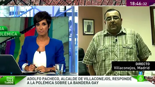 Adolfo Pacheco, alcalde de Villaconejos Adolfo Pacheco, alcalde de Villaconejos