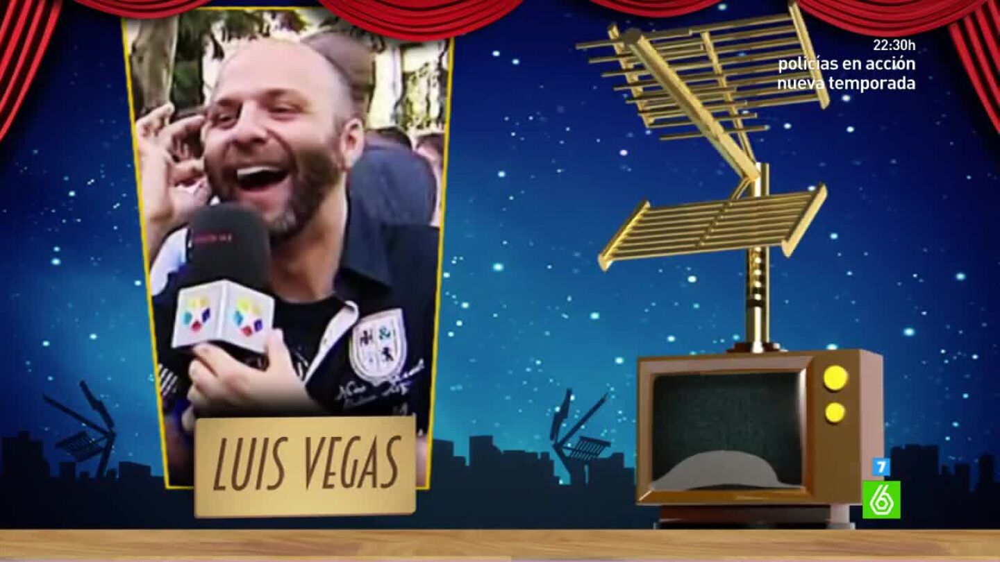 Luis Vegas se convierte en finalista al premio Zapeando a 'Mejor Reportero del a&ntilde;o'