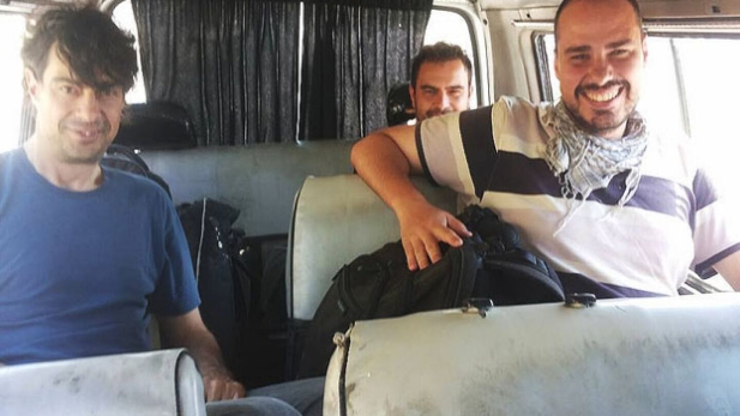 Tres periodistas espa&ntilde;oles, desaparecidos en Siria