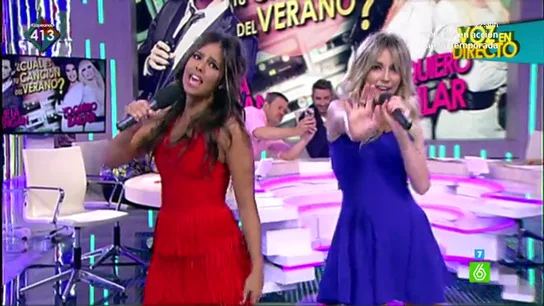 Anna Simon y Cristina Pedroche, las Sonia y Selena de 'Zapeando' Anna Simon y Cristina Pedroche, las Sonia y Selena de 'Zapeando'