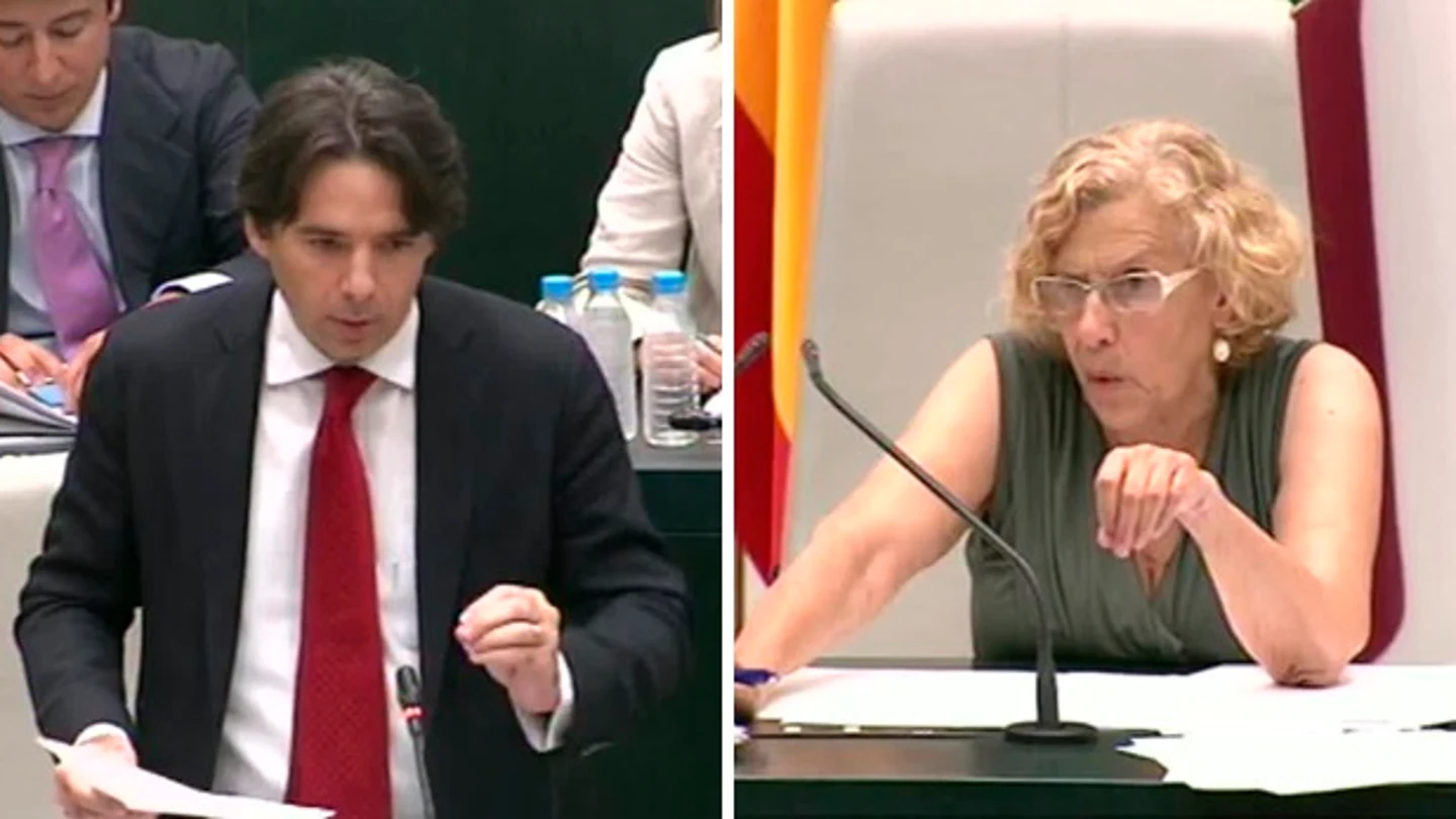 Manglano y Manuela Carmena Manglano y Manuela Carmena