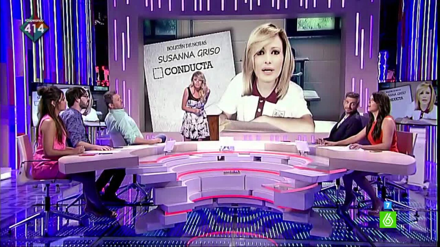 Susanna Griso a examen
