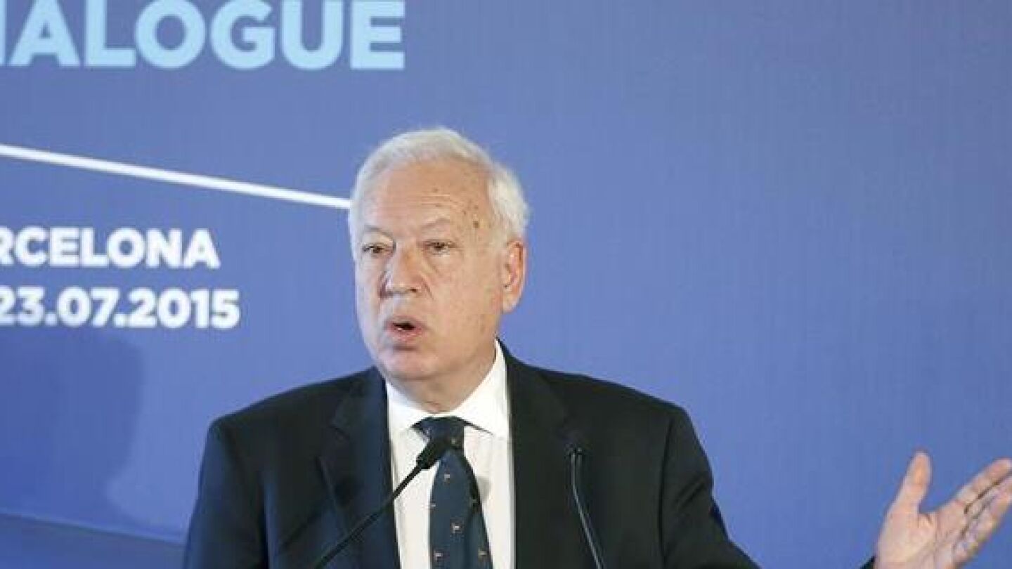 Margallo en la inauguraci&oacute;n del encuentro 'Di&aacute;logo Intercultural e Interreligioso'