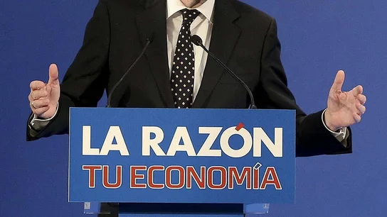 Mariano Rajoy en la conferencia "La Razón de empleo" Mariano Rajoy en la conferencia "La Razón de empleo"