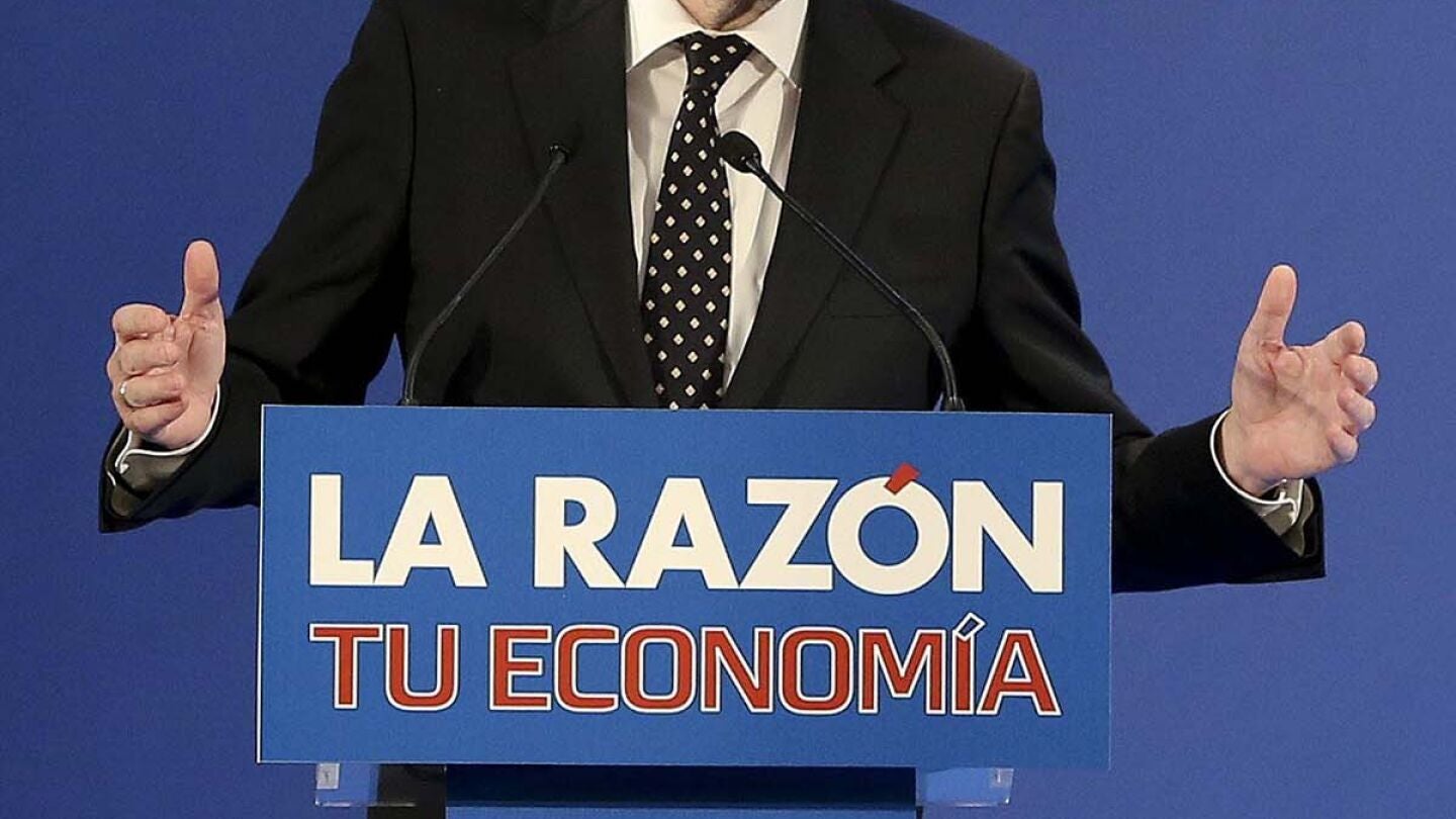 Mariano Rajoy en la conferencia "La Raz&oacute;n de empleo"