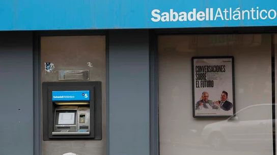 Cajero del banco Sabadell Cajero del banco Sabadell