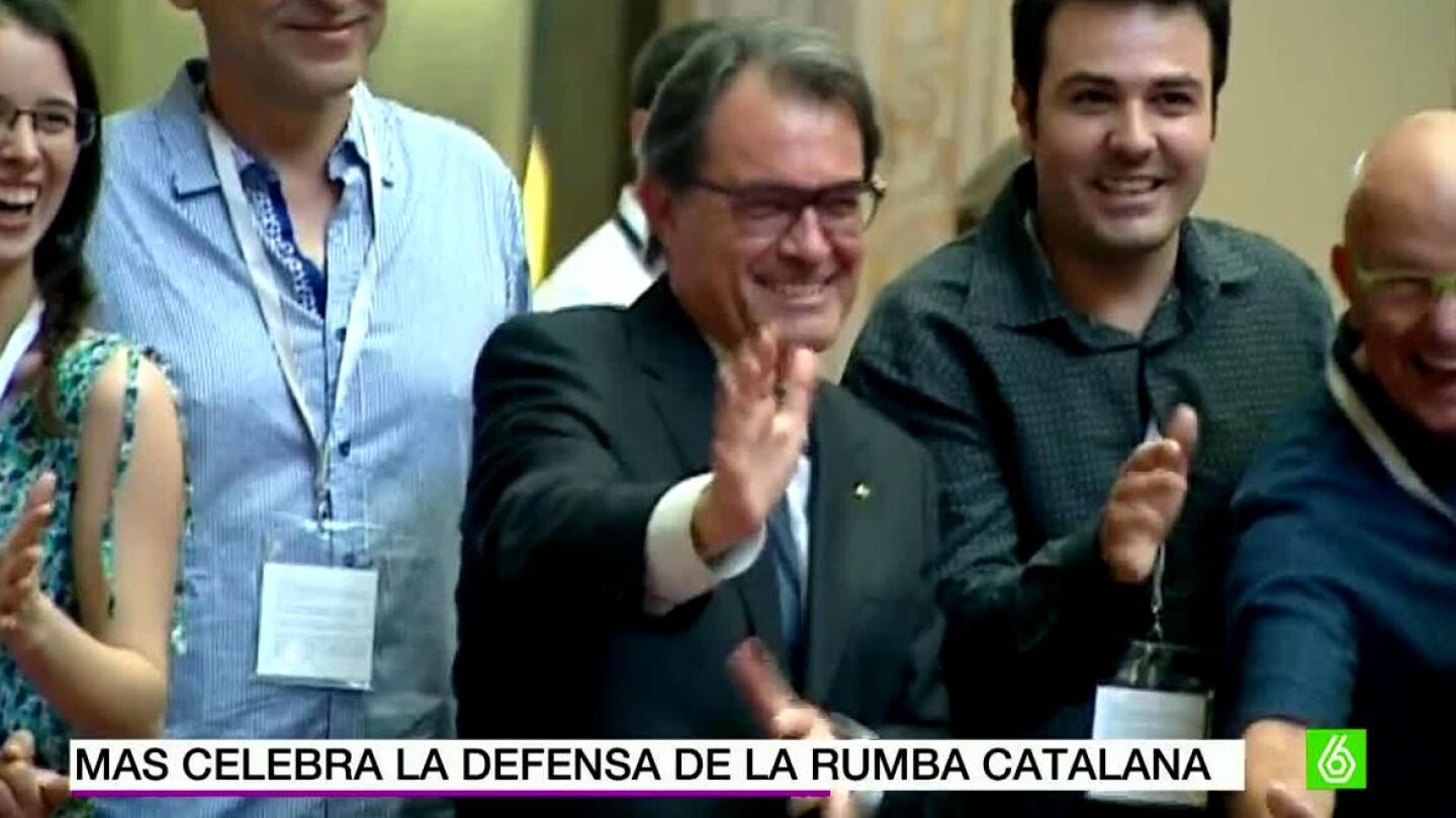Artur Mas bailando