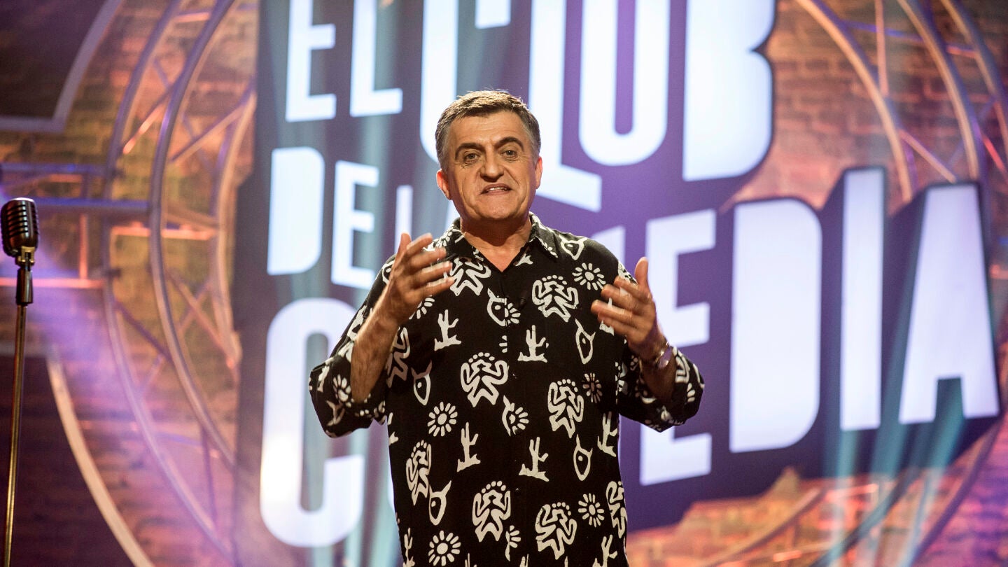 Wyoming y su mon&oacute;logo en El Club de la Comedia