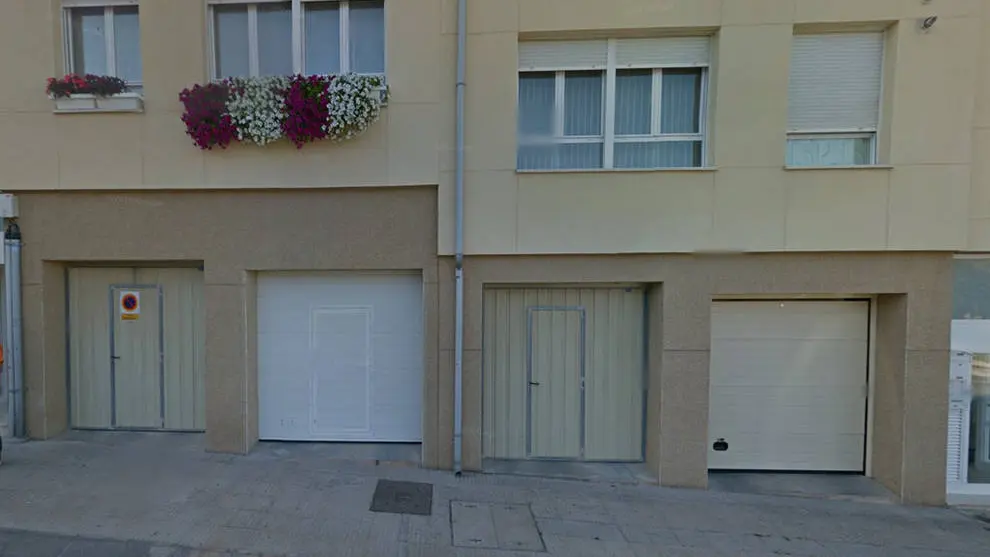 Calle de Viana donde sucedió la muerte del menor