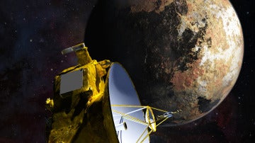 Representación artística de la New Horizons