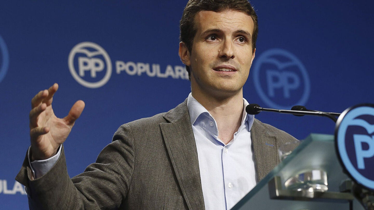 El vicesecretario de Comunicaci&oacute;n del PP, Pablo Casado