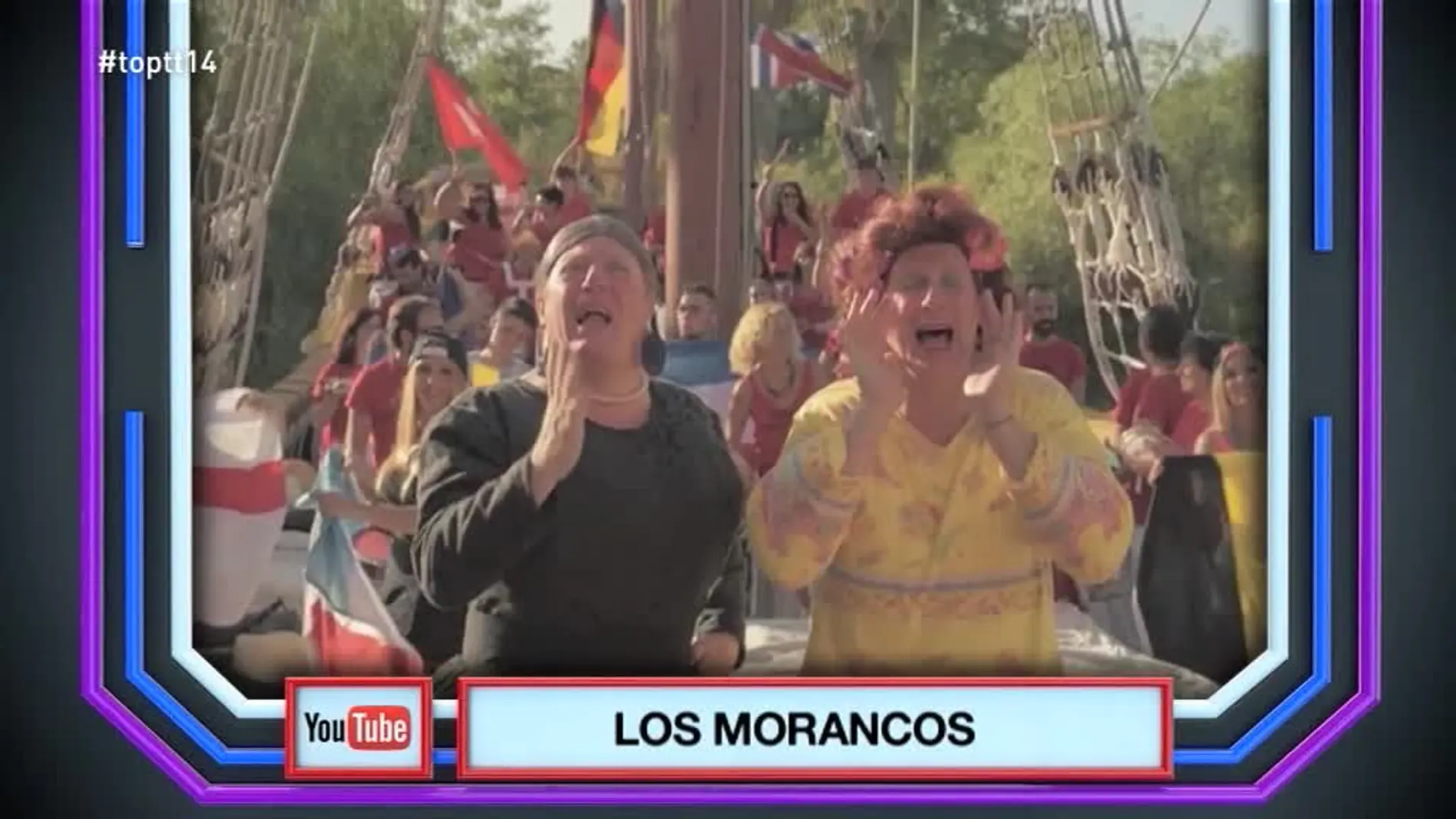 Los morancos se convierten en 'El Temazo' de 'Top Trending Tele' con su canción 'La pelotera'