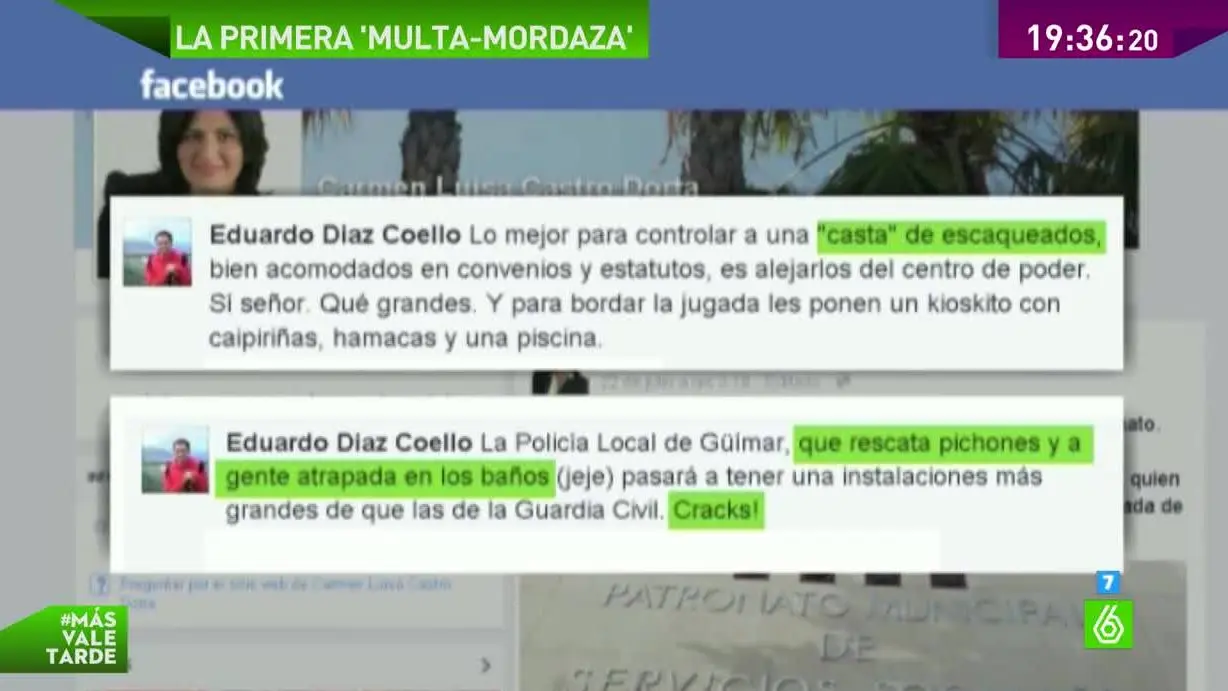 Un canario, primer multado con hasta 600 euros por la ley Mordaza