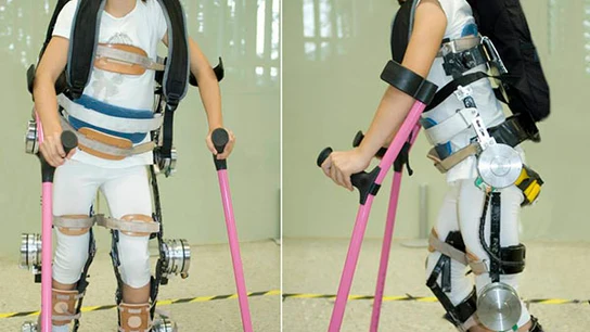 Un exoesqueleto para niños con paraplejia Un exoesqueleto para niños con paraplejia