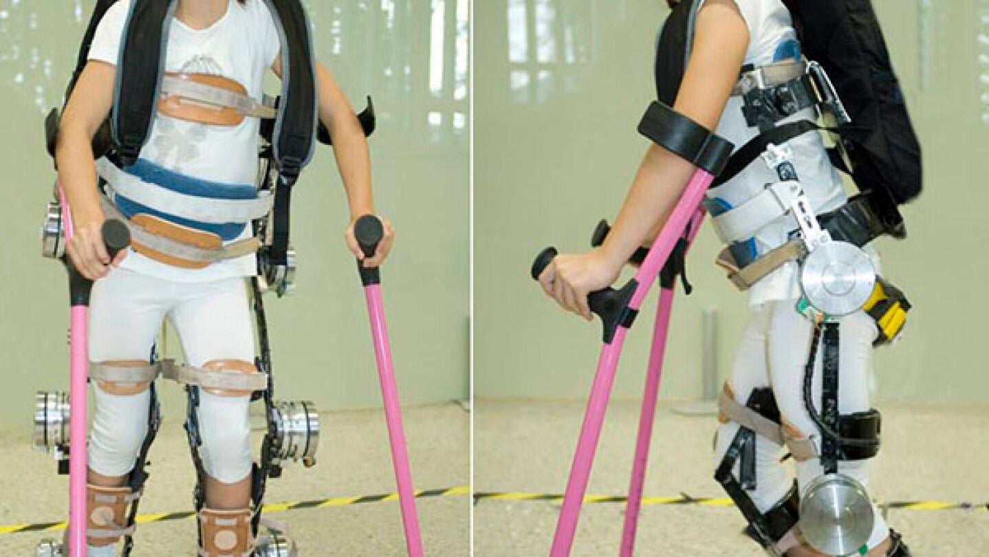 Un exoesqueleto para ni&ntilde;os con paraplejia