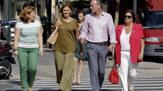 Alberto Fabra y Rita Barberá junto a María Dolores de Cospedal Alberto Fabra y Rita Barberá junto a María Dolores de Cospedal