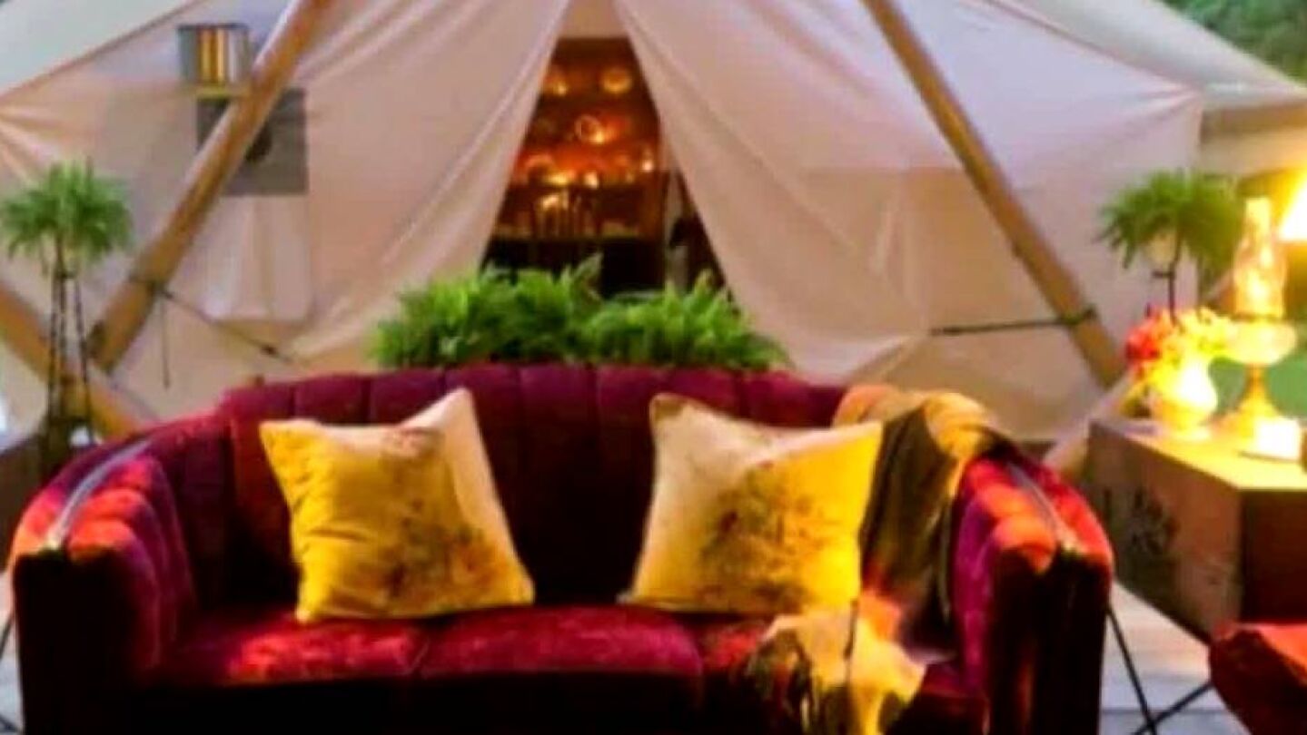 El "Glamping", la nueva modalidad de camping con todo lujo de detalles