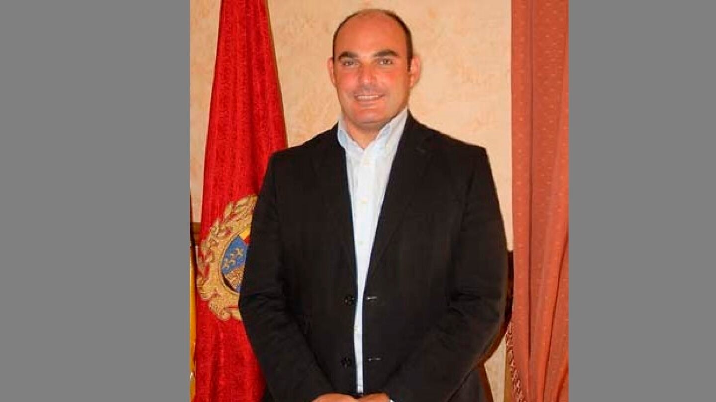 Juan Carlos Gracia, alcalde de Alca&ntilde;iz