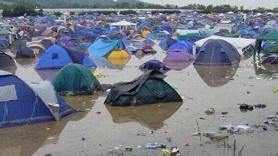 El arenal Sound, inundado El arenal Sound, inundado