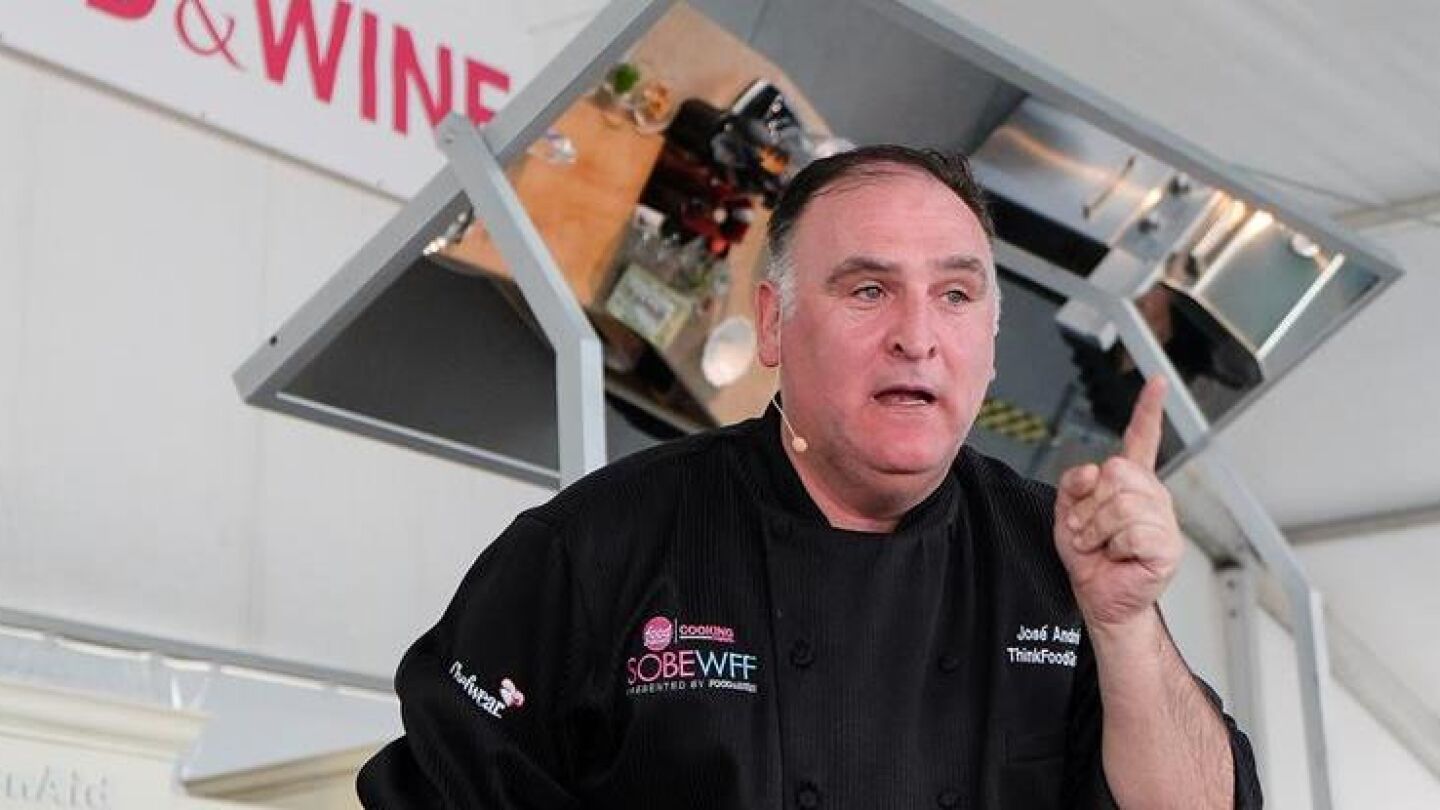 Jos&eacute; Andr&eacute;s, cocinero