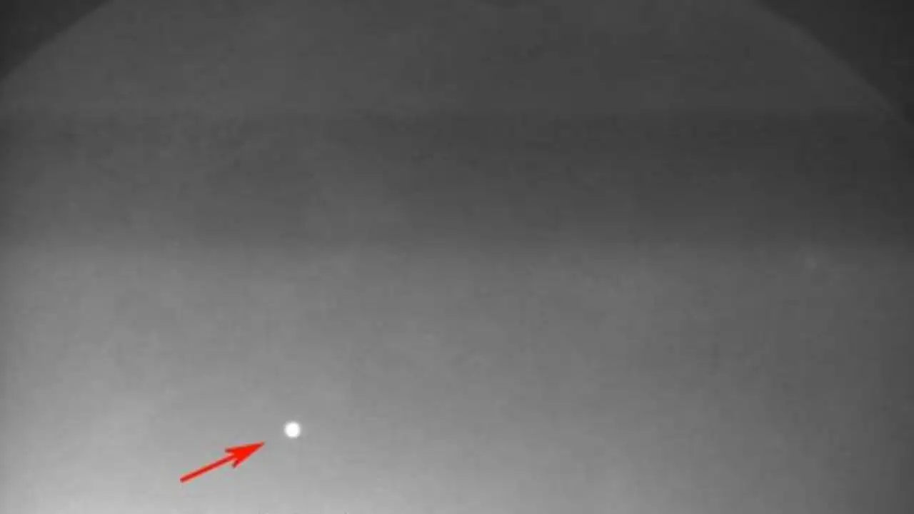 Destello provocado por el impacto del 11 de septiembre de 2013