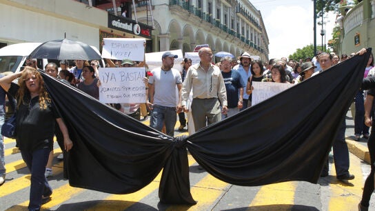 Manifestaci&oacute;n en Ciudad de M&eacute;xico