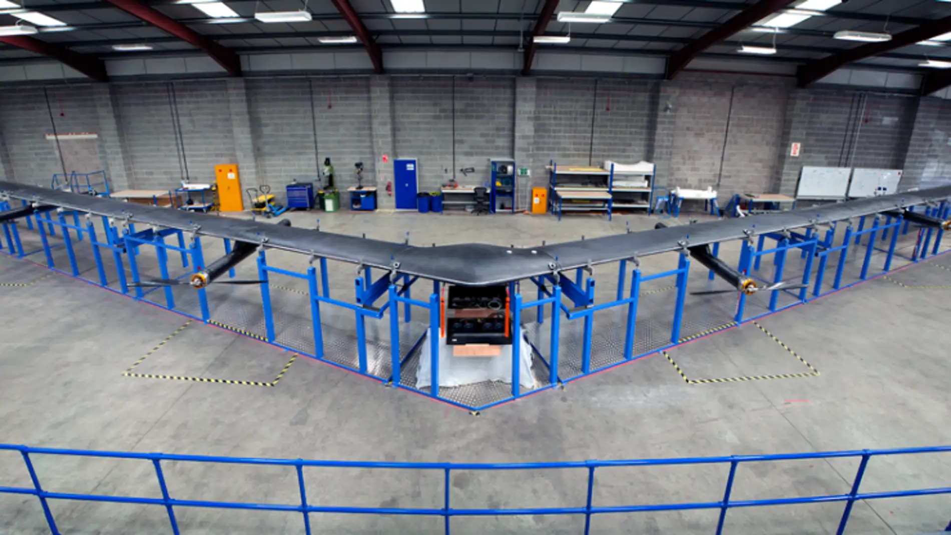 Este es el dron que está preparando Facebook