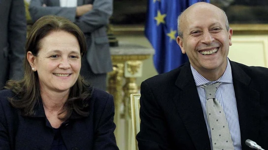 Montserrat Gomendio y José Ignacio Wert Montserrat Gomendio y José Ignacio Wert