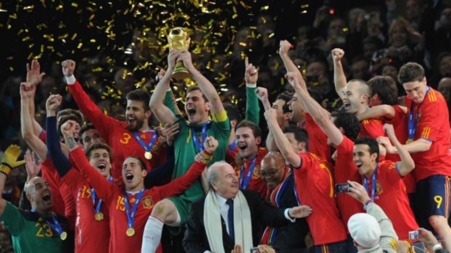 Espa&ntilde;a gana el Mundial en 2010