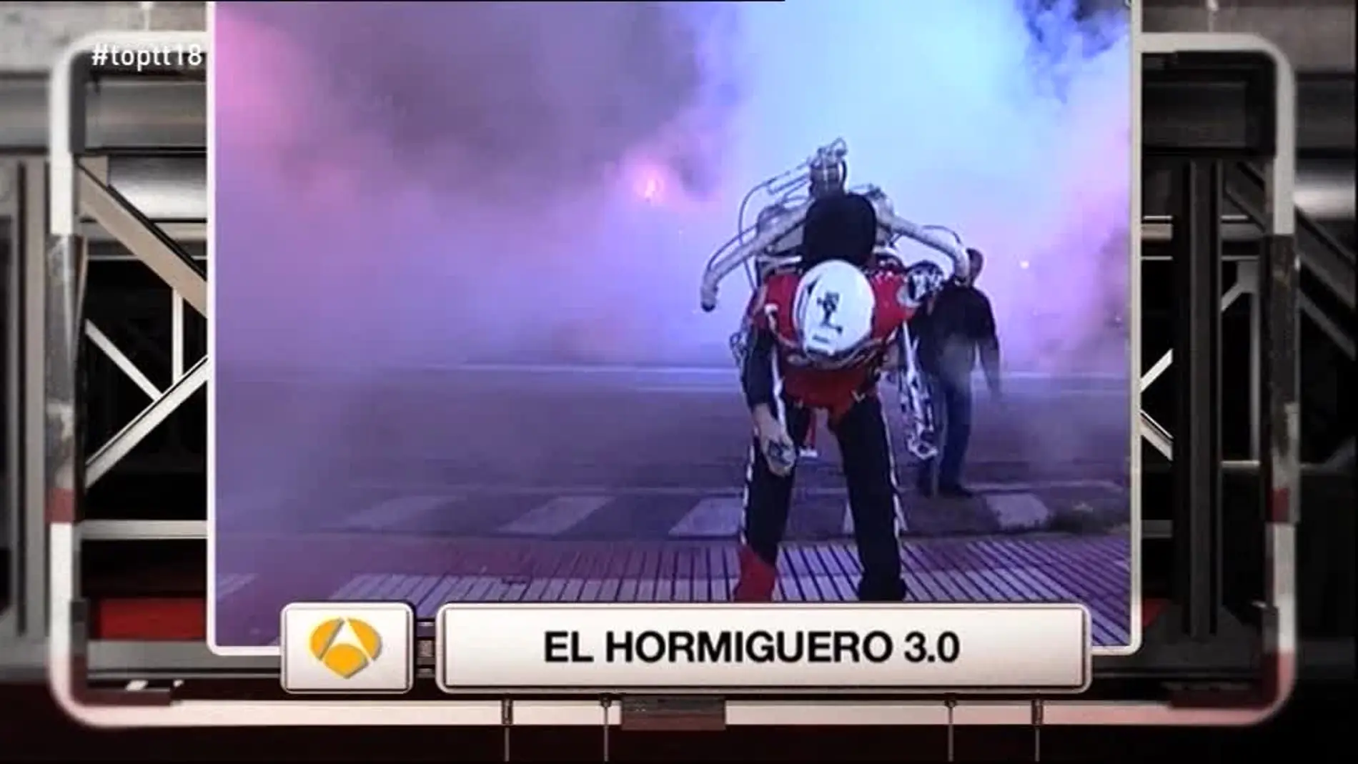 Un hombre con 'jetpack' en 'El Hormiguero' es 'El Momentazo'