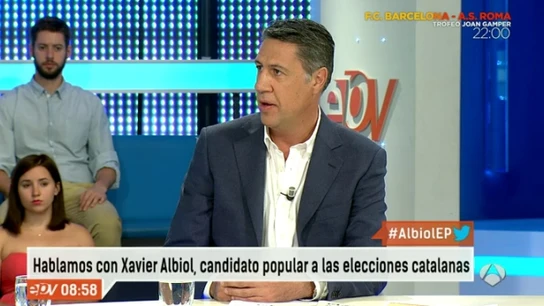 Xavier Albiol en Espejo Público Xavier Albiol en Espejo Público