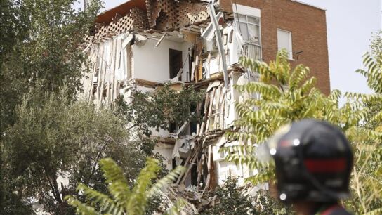 El Ayuntamiento realoja a dos familias afectadas por el derrumbamiento de Carabanchel