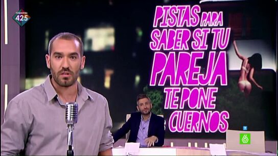 Jorge Ponce: "Empieza a sospechar si entras en la habitaci&oacute;n y te la encuentras en bolas con otro que no eres t&uacute;"