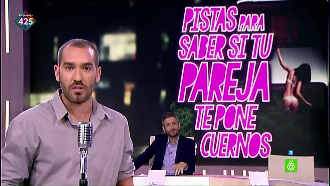 Jorge Ponce: "Empieza a sospechar si entras en la habitación y te la encuentras en bolas con otro que no eres tú"