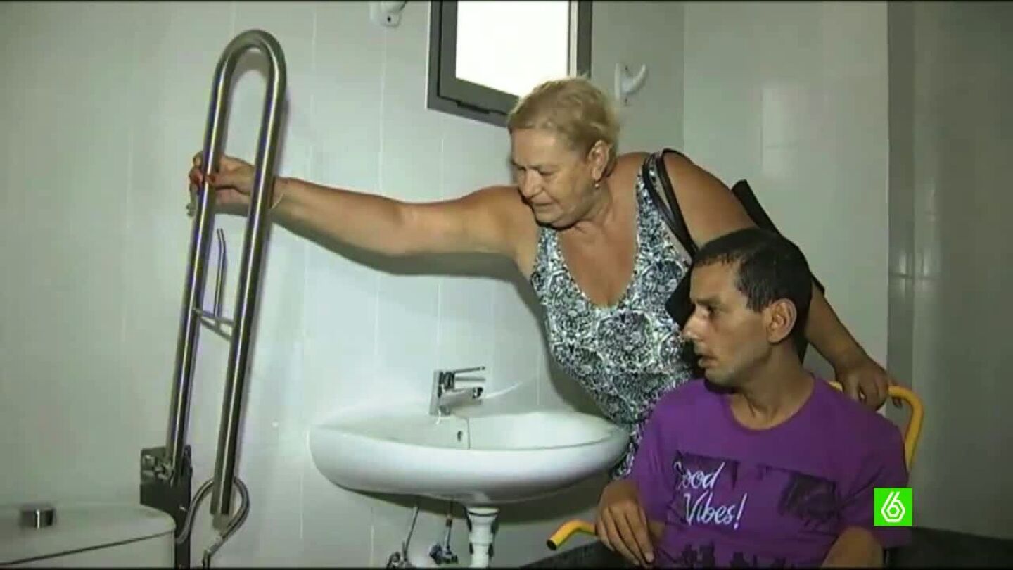 Leonor en su nueva casa adaptada