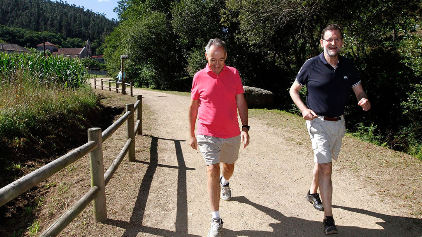 Rajoy recorre la Ruta da Pedra e da Auga