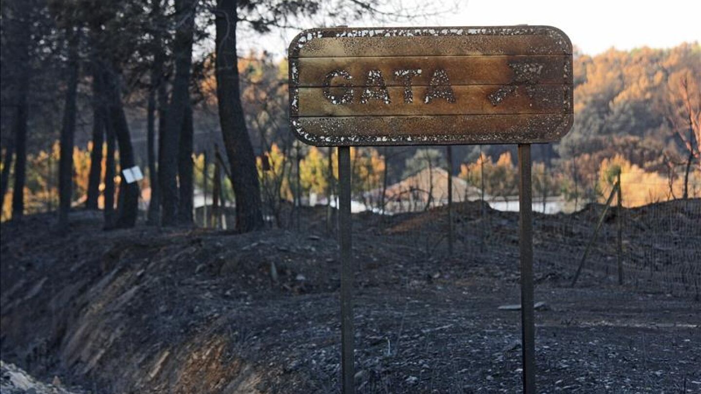 La estabilizaci&oacute;n del incendio de Gata permite la vuelta de los evacuados