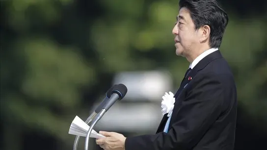 El primer ministro japonés, Shinzo Abe El primer ministro japonés, Shinzo Abe