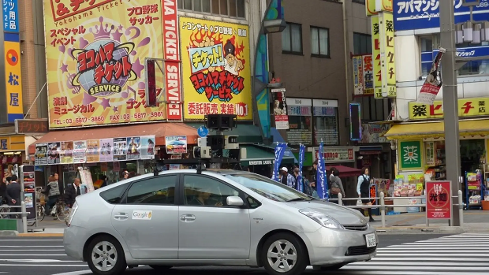 Coche de Google Street View