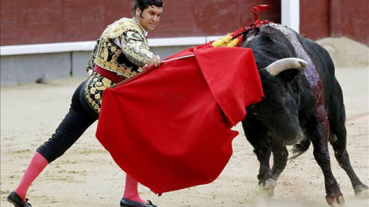 Morante de la Puebla durante una corrida