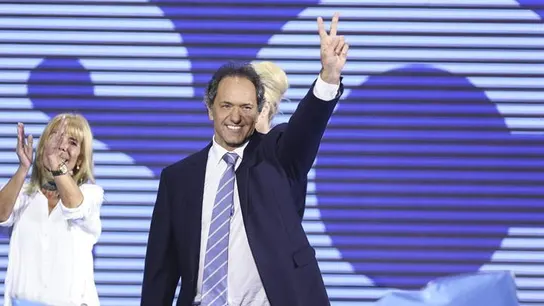 El precandidato kirchnerista a la presidencia de Argentina, Scioli El precandidato kirchnerista a la presidencia de Argentina, Scioli