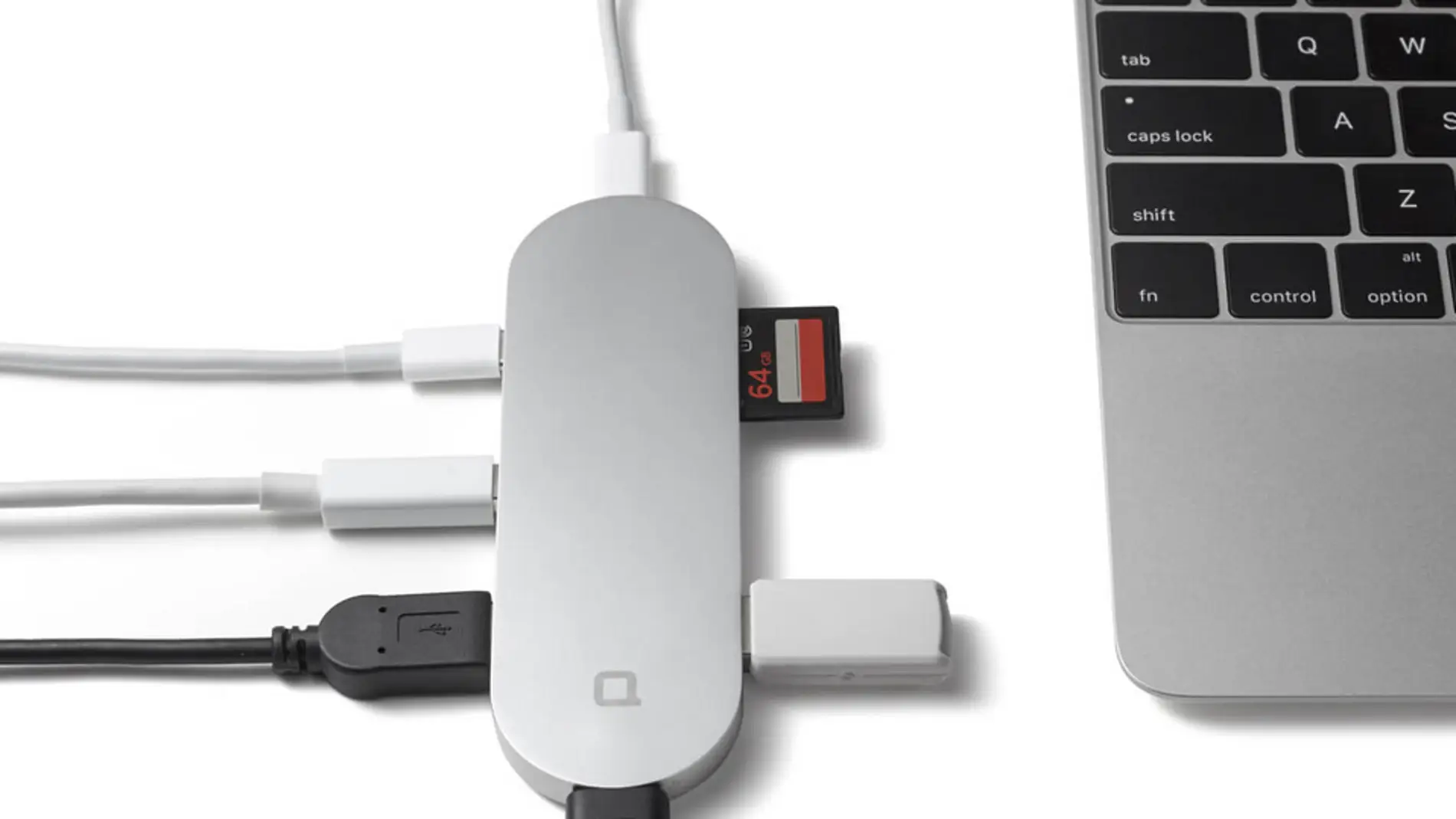 Hub+, un adaptador de USB-C que parece diseñado por Apple
