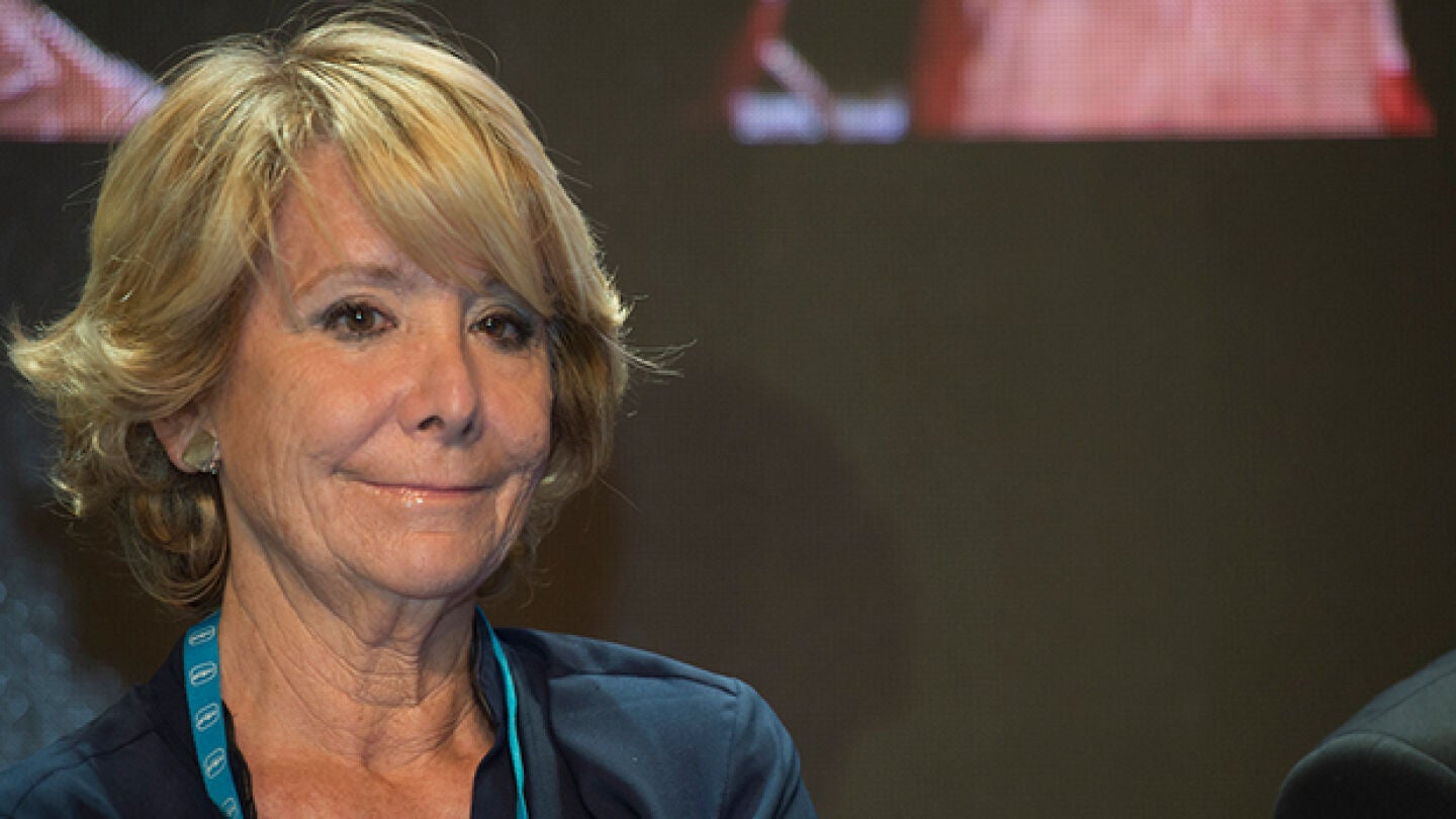 Esperanza Aguirre en una imagen de archivo
