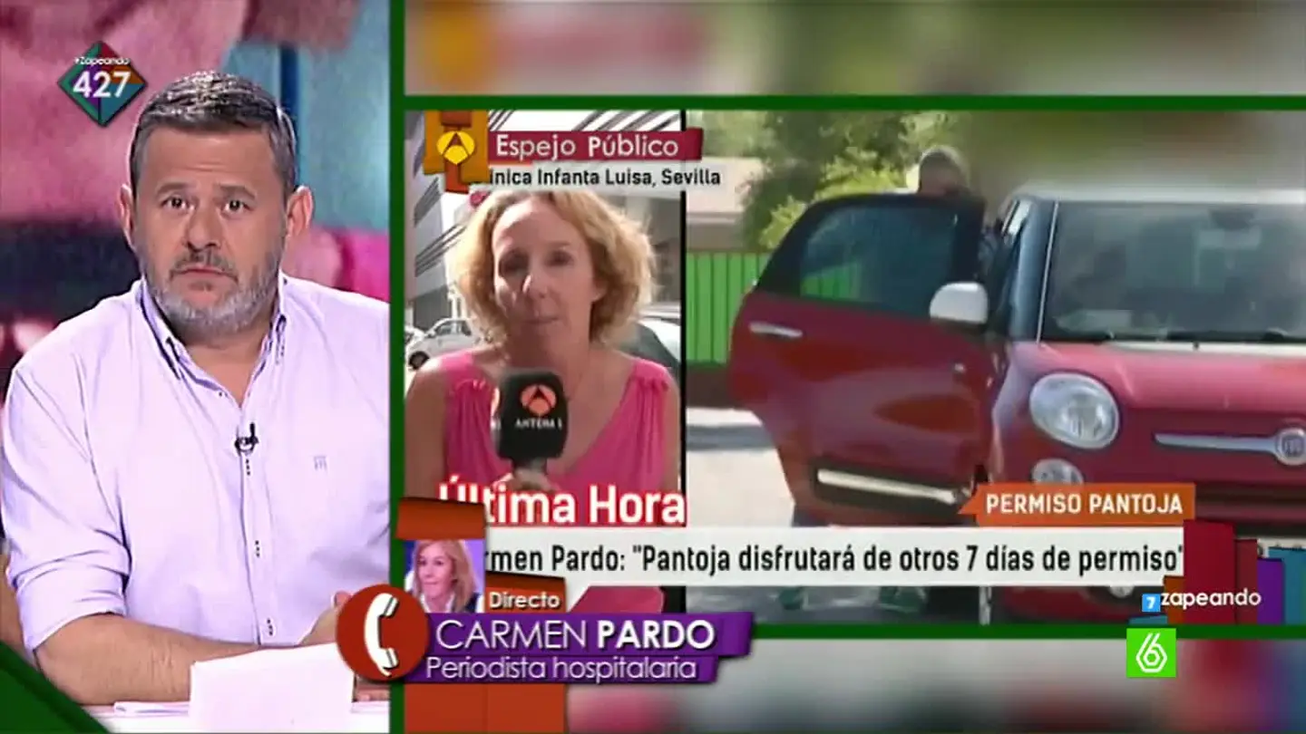 Carmen Pardo, desde un hospital de Sevilla: "He solicitado una habitación al hospital e hice un pequeño desmayo, pero nada" Carmen Pardo, desde un hospital de Sevilla: "He solicitado una habitación al hospital e hice un pequeño desmayo, pero nada"