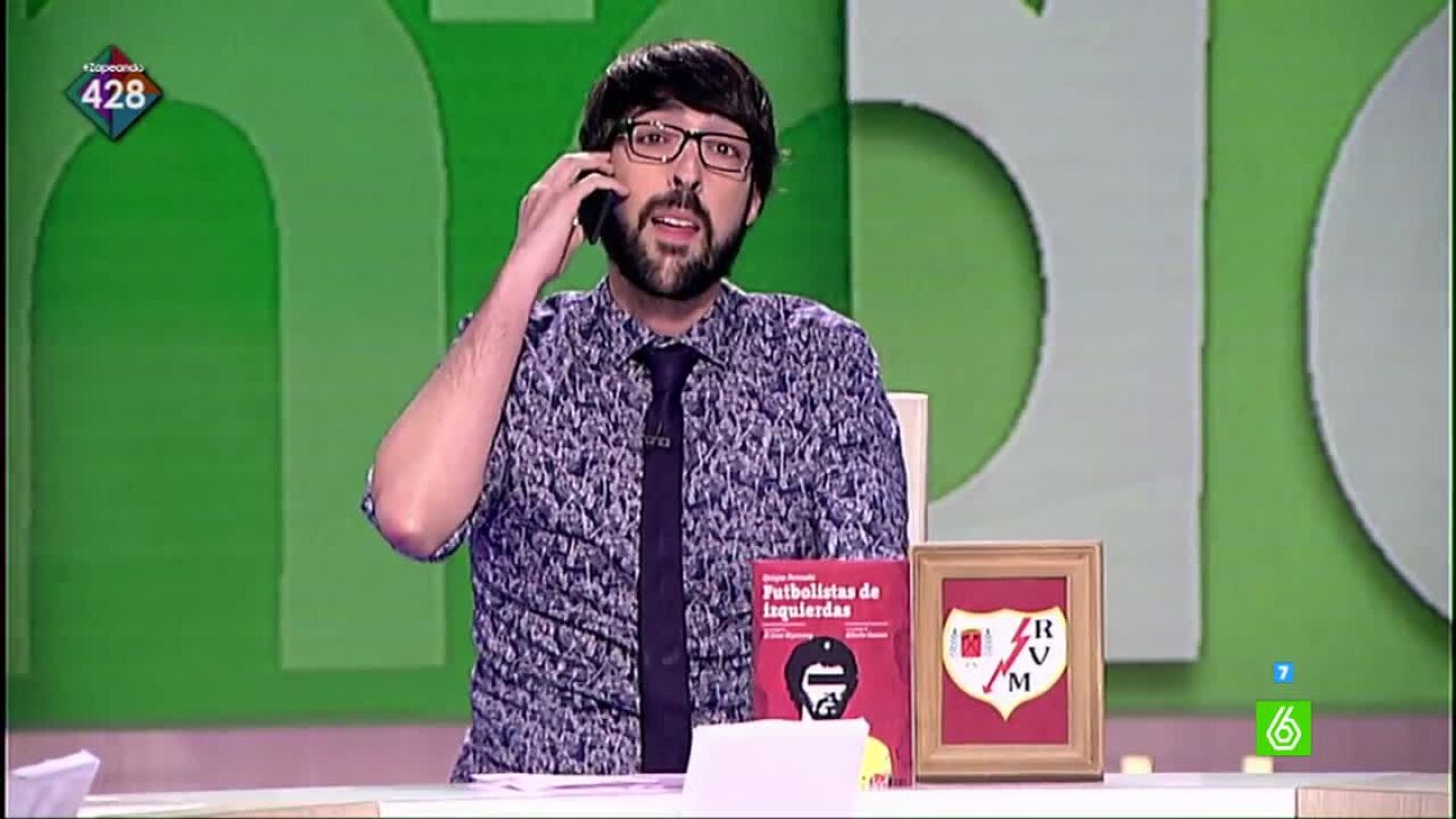 Quique Peinado es el tercero en presentar: "Mama, que soy el Quique, que presento yo hoy el 'Zapeando', pon laSexta y me ves"