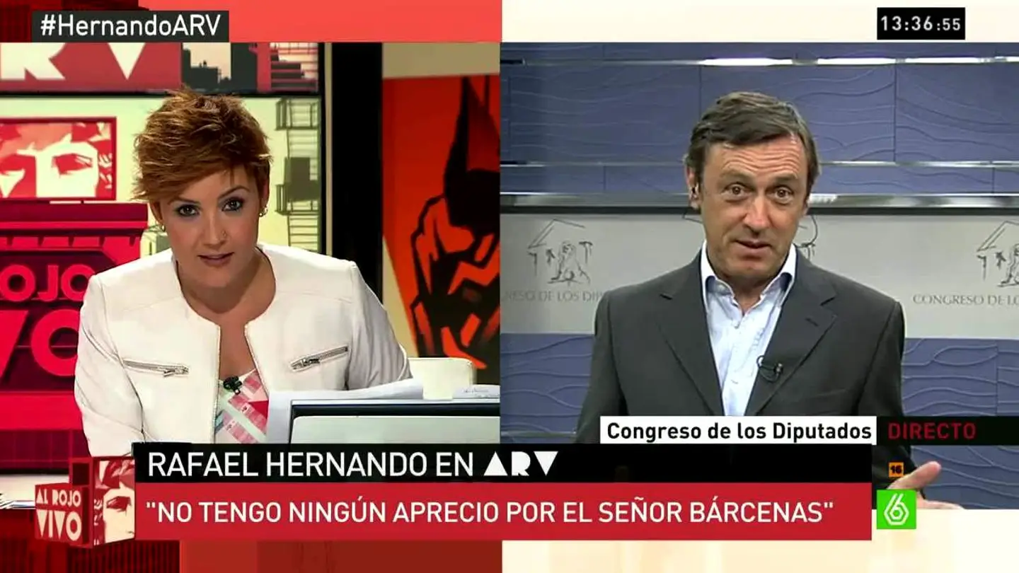Rafael Hernando en ARV Rafael Hernando en ARV